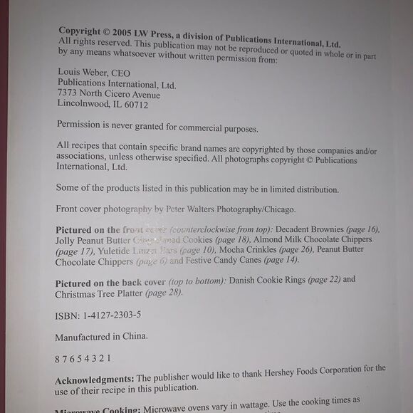 Kids Favorite Christmas Cookies Cookbook (HardCover) - Picture 3 of 4